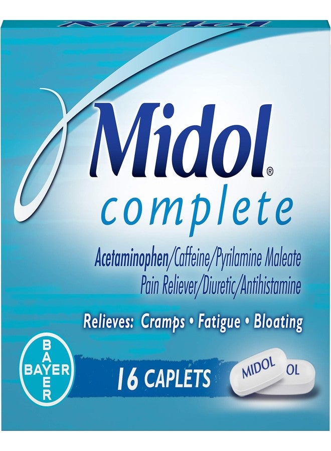Midol Complete Caplets - 16 Caplets, Pack of 3 - Image 1